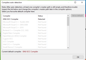Install the GCC Compiler Code Block for C on Window Environment