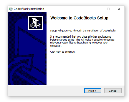 Install the GCC Compiler Code Block for C on Window Environment