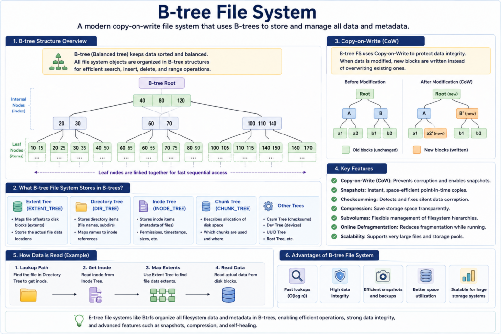 B-tree File System