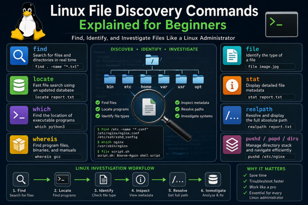 Linux File Discovery Command