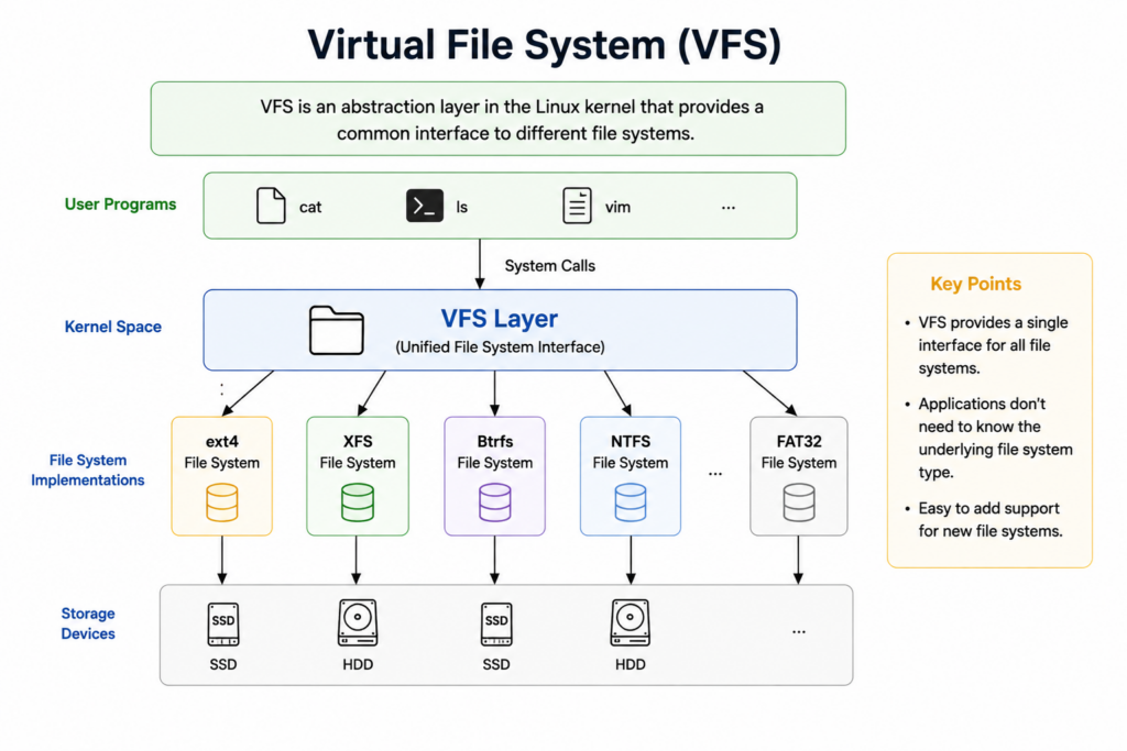 Virtual File System (VFS)