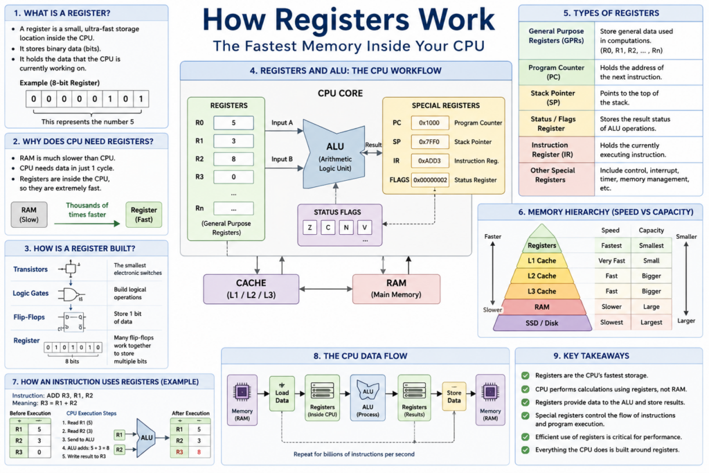How Registers Work ?