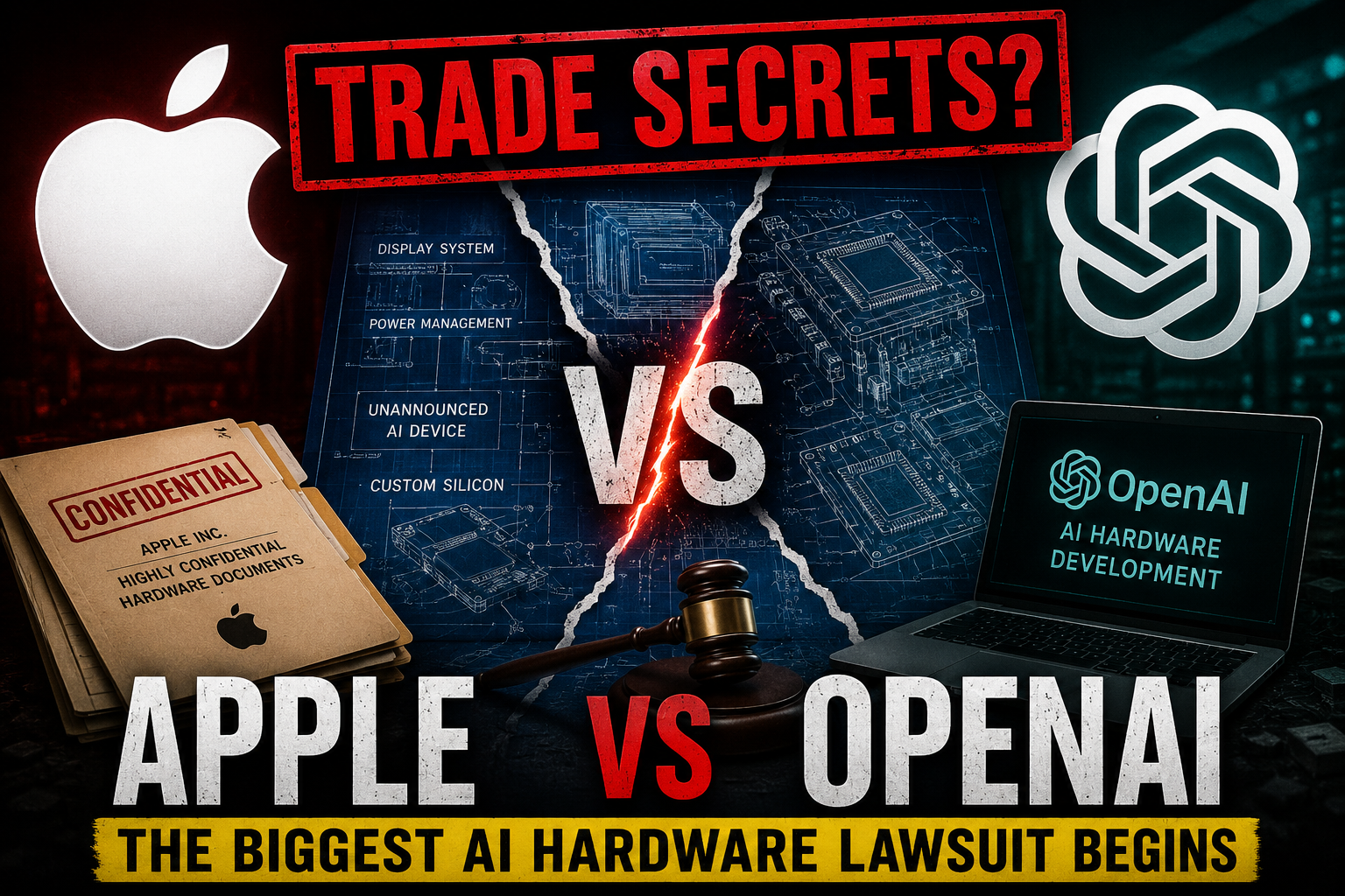 Apple vs. OpenAI: The Biggest AI Hardware Lawsuit Has Begun
