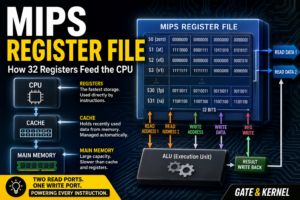 MIPS Register File Explained How Thirty-Two Registers Feed the CPU