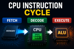 How the CPU Executes an Instruction: Fetch, Decode, Execute Explained