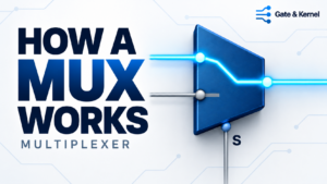 How does a multiplexer work, and how does your CPU choose which data to use?