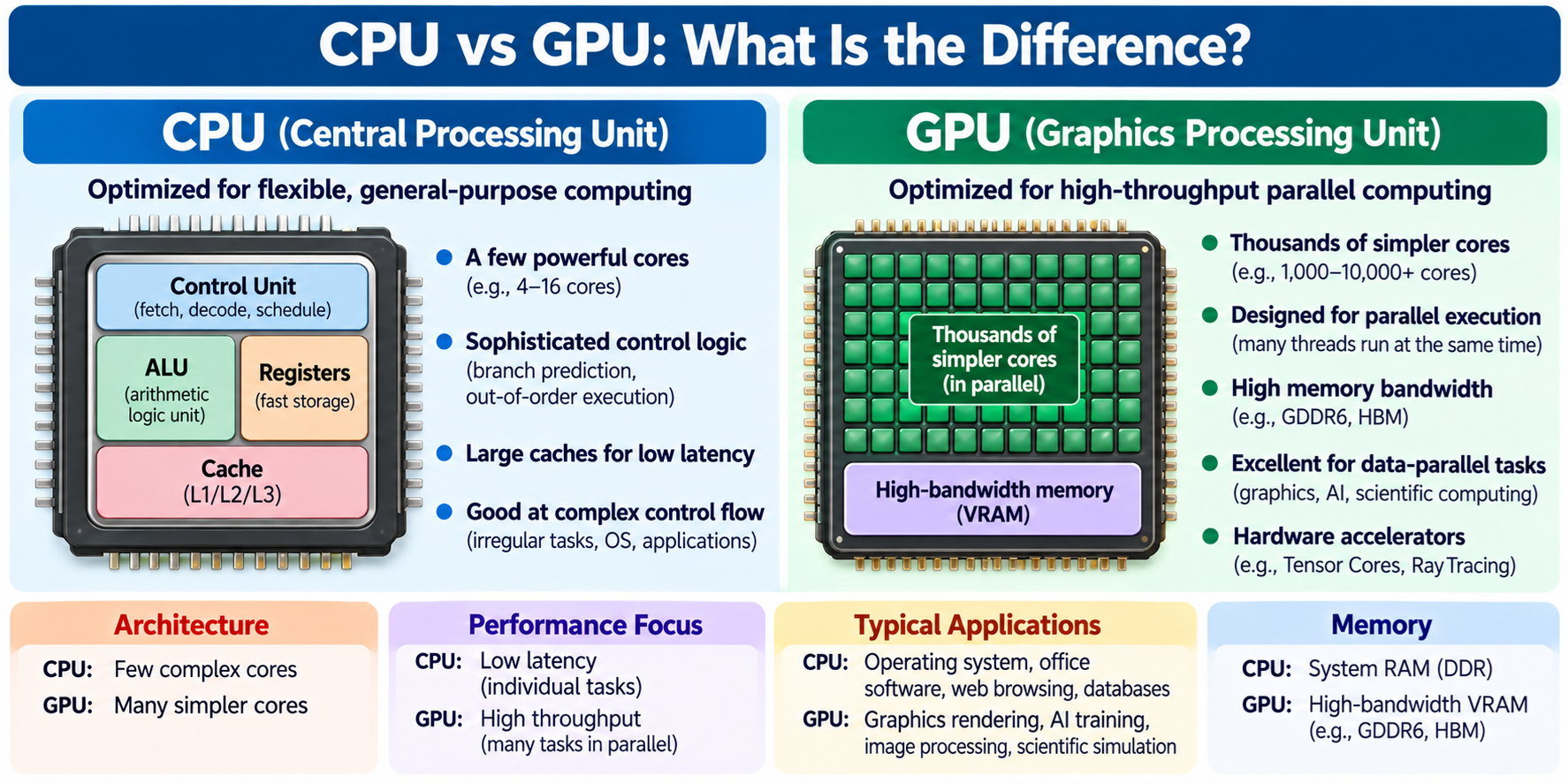 CPU vs GPU